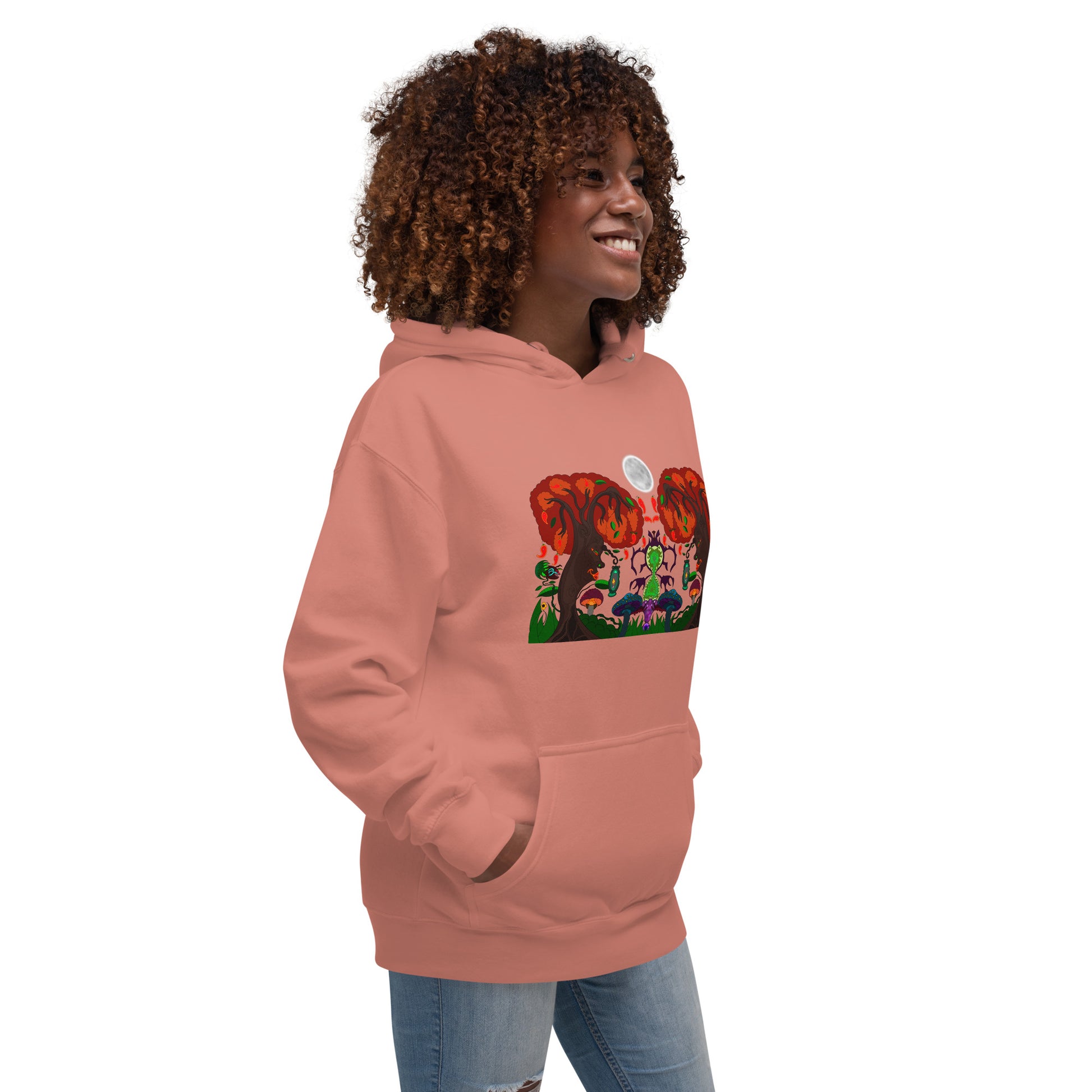 Time FortressUnisex Hoodie - AJArtzzz Clothing