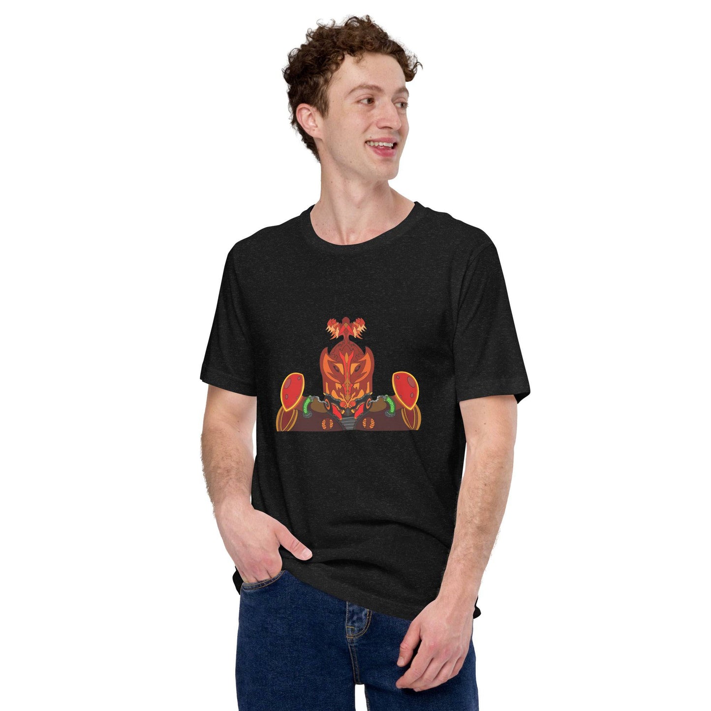 Knight Of Flames Unisex t-shirt