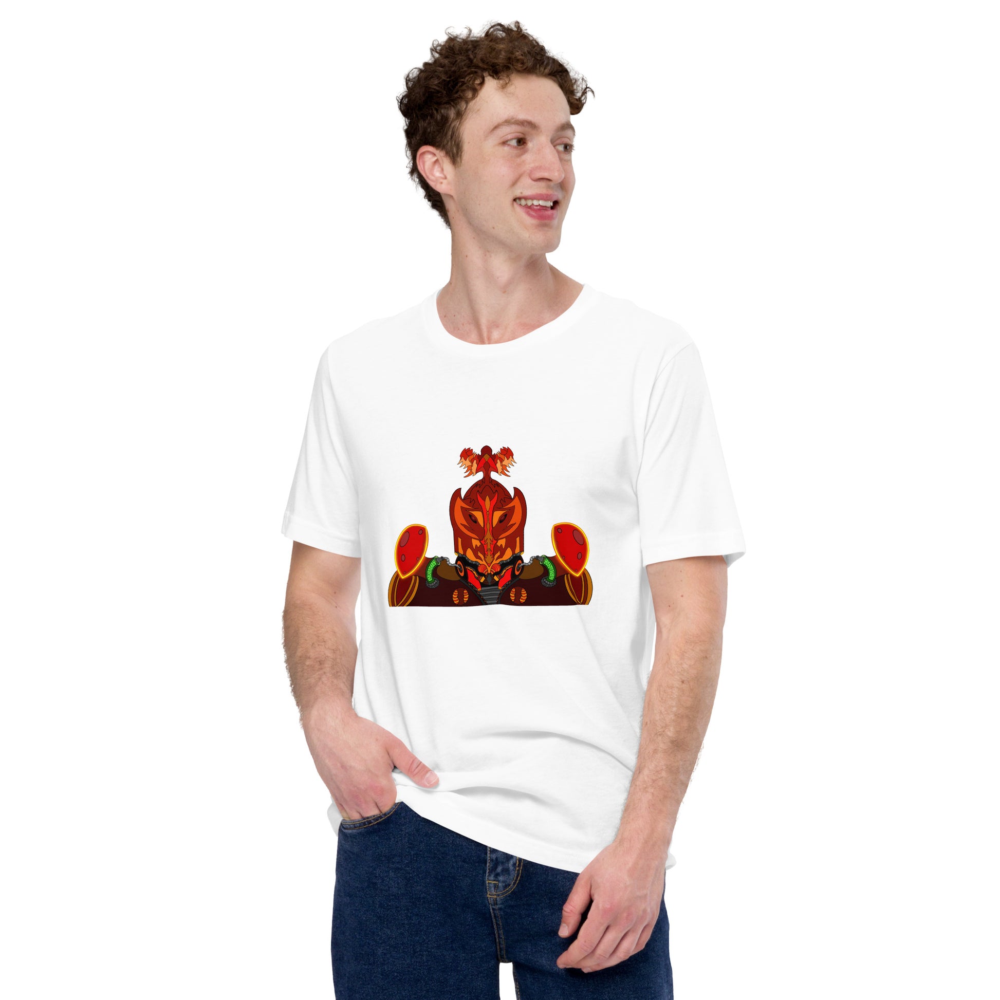 Knight Of Flames Unisex t-shirt